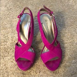 BCBG Pink Heels